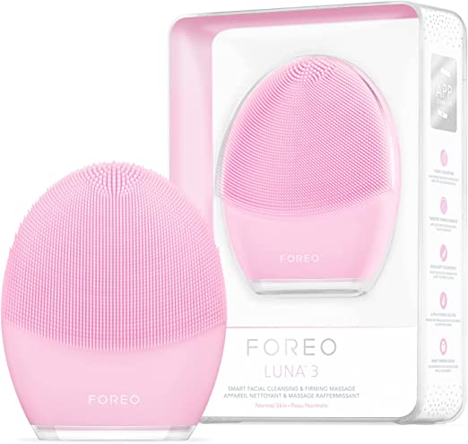 Foreo Luna 3 Pelle Normale, Spazzola Pulizia Viso, Massaggio Viso Hi-Tech Rassodante,
