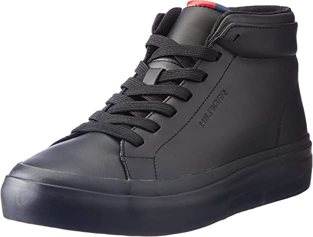 Tommy Hilfiger Sneaker Uomo Prep Vulc High Leather