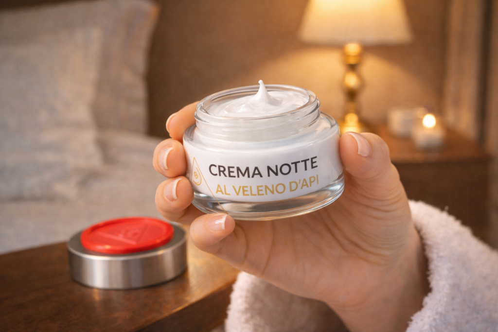 crema notte al veleno d'api