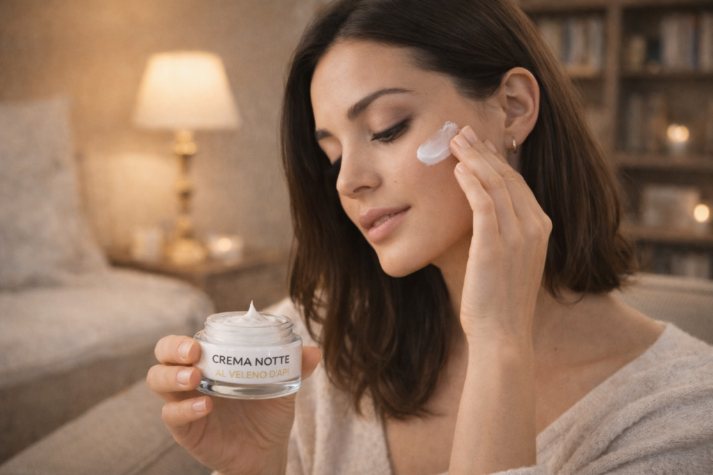 crema viso al veleno d api lunezia crema notte