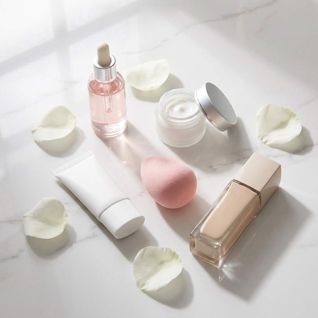 skincare prima del trucco,base make up - immagine 1