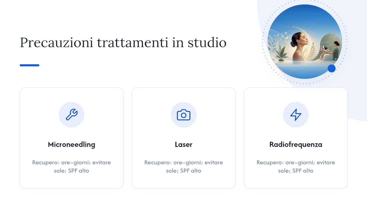 Confronto tra diversi trattamenti e tempi di recupero