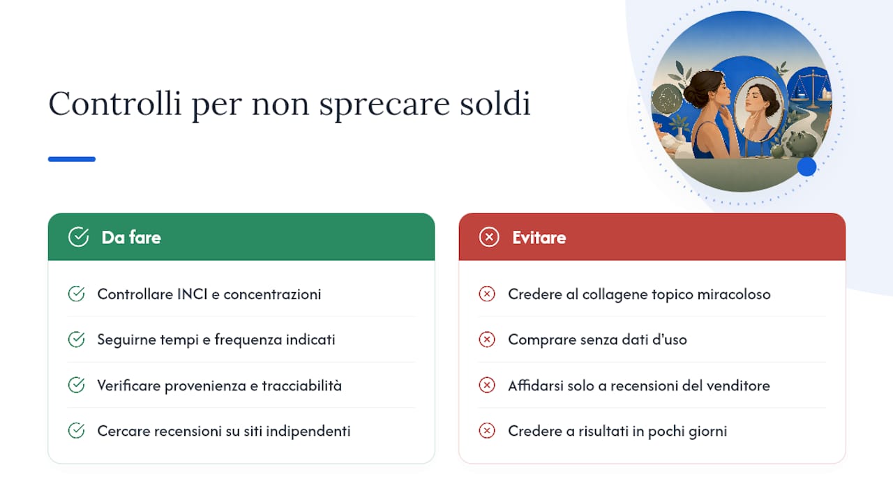 Come evitare di sprecare soldi in prodotti rassodanti inefficaci — overview diagram