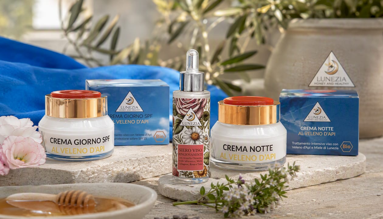 Crema al Veleno d’api Antirughe Giorno SPF e miele