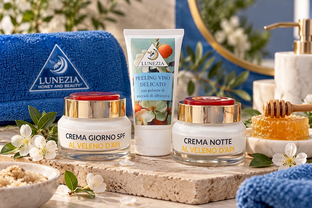 Crema al Veleno d’api Antirughe Giorno SPF e miele