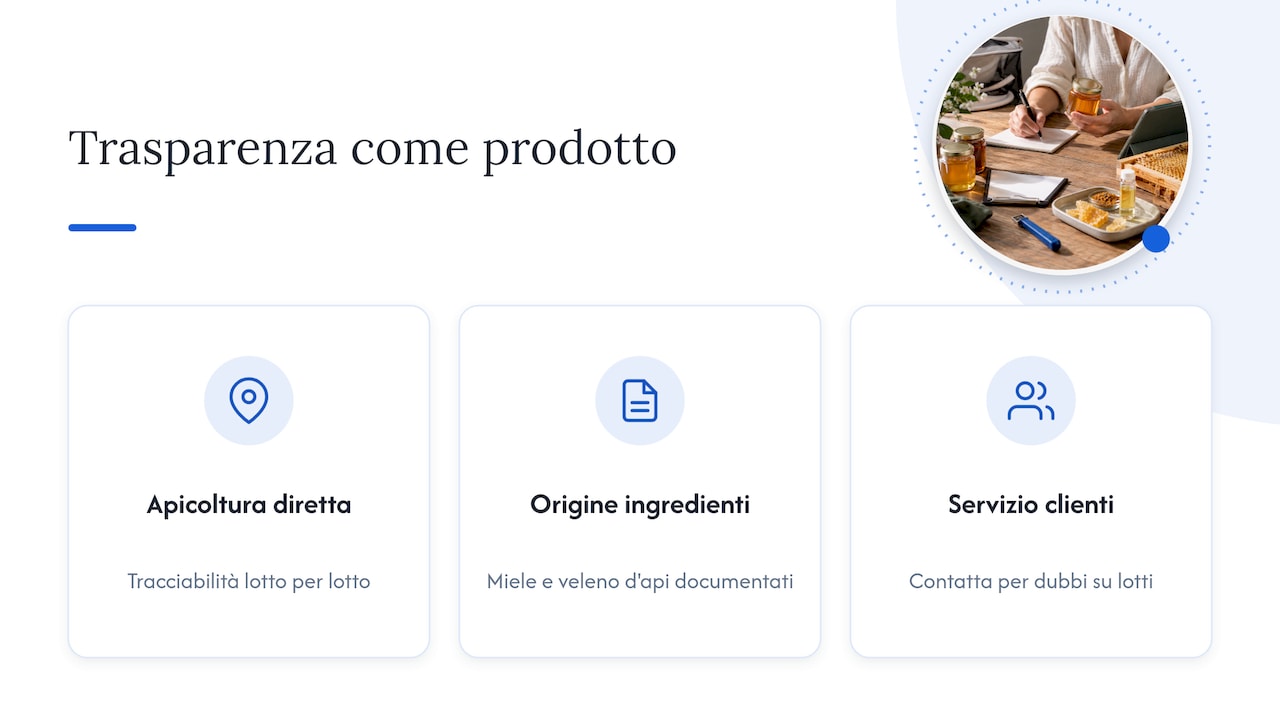 Perché per Lunezia la trasparenza è parte del prodotto — overview diagram