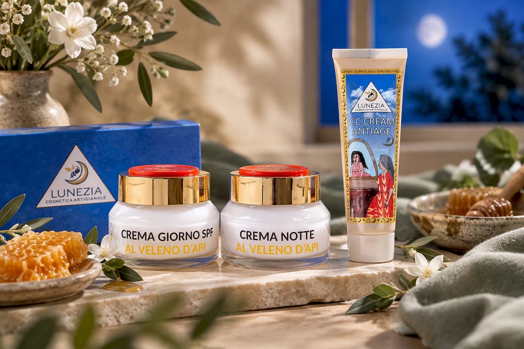 Crema al Veleno d’api Antirughe Giorno SPF e miele