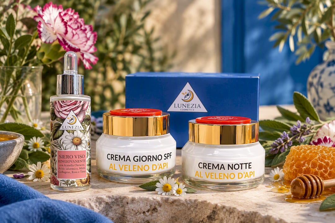 Crema al Veleno d’api Antirughe Giorno SPF e miele